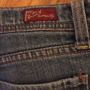 Citizen of humanity low waist flair jean